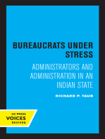 Bureaucrats under Stress: Administrators and Administration in an Indian State