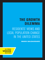 The Growth Dilemma: Residents' Views and Local Population Change in the United States