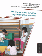 De la emoción de girar al placer de aprender: Implicaciones educativas de la estimulación vestibular