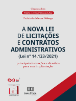 A Nova Lei de Licitações e Contratos Administrativos (Lei nº 14.133/2021):  principais inovações e desafios para sua implantação