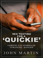 Sex Texting for a ‘Quickie’ - 6 Erotic Gay Stories of ‘Stranger – Danger’
