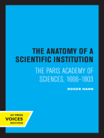 The Anatomy of a Scientific Institution: The Paris Academy of Sciences, 1666-1803