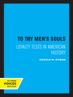 To Try Men's Souls: Loyalty Tests in American History