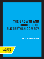 The Growth and Structure of Elizabethan Comedy