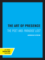 The Art of Presence: The Poet and Paradise Lost