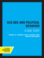 Old Age and Political Behavior: A Case Study