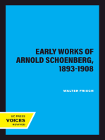The Early Works of Arnold Schoenberg, 1893-1908