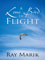 A Lone Bird in Flight
