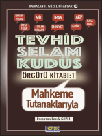 Tevhit Selam Kudüs Ordusu Kitabı 1: Mahkeme Zabıtlarıyla (Ramazan F. Güzel Kitapları -42)