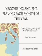 Discovering Ancient Flavors Each Month of the Year: A Culinary Journey Through the Ancient Mediterranean: AI-Generated Books