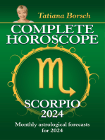 Complete Horoscope Scorpio 2024: Monthly astrological forecasts for 2024