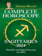 Complete Horoscope Sagittarius 2024: Monthly astrological forecasts for 2024