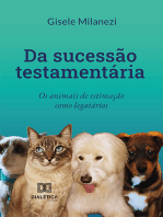 Da sucessão testamentária: os animais de estimação como legatários