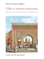 Villes et romans marocains
