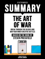 Extended Summary -The Art Of War: Based On The Book By Steven Pressfield