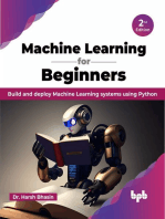 Machine Learning for Beginners - 2nd Edition: Build and deploy Machine Learning systems using Python (English Edition)