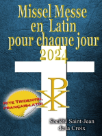 Missel Messe en Latin pour chaque jour 2024