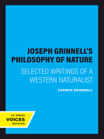 Joseph Grinnell's Philosophy of Nature: Selected Writings of a Western Naturalist