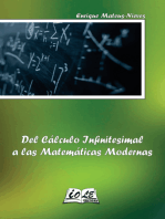 Del Cálculo Infinitesimal A Las Matemáticas Modernas