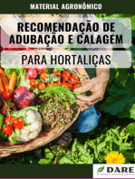 Recomendação De Adubação E Calagem Para Hortaliças