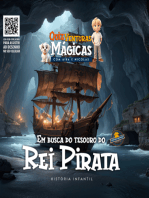 Livro História - Em Busca Do Tesouro Do Rei Pirata