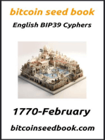 Bitcoin Seed Book English BIP39 Cyphers Volume 1770-February: Bitcoin Seed Book 1770, #2