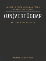 (Un)verfügbar - Kulturen des Heiligen