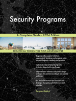 Security Programs A Complete Guide - 2024 Edition