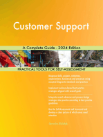 Customer Support A Complete Guide - 2024 Edition