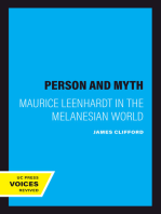 Person and Myth: Maurice Leenhardt in the Melanesian World