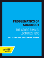 Problematics of Sociology: The Georg Simmel Lectures, 1995