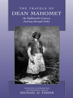 The Travels of Dean Mahomet: An Eighteenth-Century Journey through India