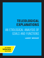 Teleological Explanations: An Etiological Analysis of Goals and Functions