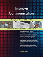 Improve Communication A Complete Guide - 2024 Edition