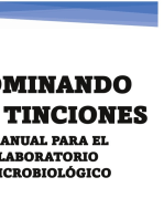 Dominando las Tinciones: Manual para el Laboratorio Microbiológico