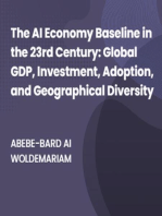 The AI Economy Baseline in the 23rd Century: Global GDP, Investment, Adoption, and Geographical Diversity: 1A, #1
