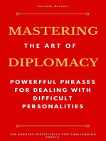 Mastering the Art of Diplomacy