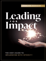 Leading for Impact: The CEO's Guide to Influencing with Integrity