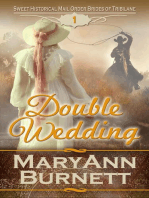 Double Wedding: Sweet Historical Mail Order Brides of Tribilane, #1