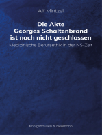 Die Akte Georges Schaltenbrand ist noch nicht geschlossen