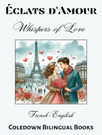 Éclats d'Amour Whispers of Love: French-English