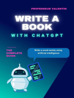 Write a Book With ChatGPT