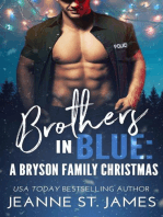 Brothers in Blue: A Bryson Family Christmas: Brothers in Blue, #4