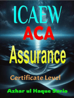 ICAEW ACA Assurance: Certificate Level