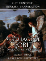 Septuagint - Tobit (Vaticanus Version): Tobit (Vaticanus Version)