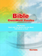 Bible CrossWord Puzzles: 100 Puzzles Each with Ten Words from the Word 1000 Words to Find!