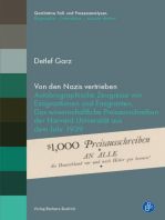 Von den Nazis vertrieben: Autobiographische Zeugnisse von Emigrantinnen und Emigranten. Das wissenschaftliche Preisausschreiben der Harvard Universität aus dem Jahr 1939