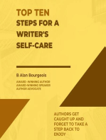 Top Ten Steps for a Writer's Self-Care