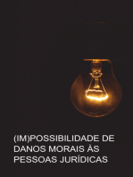 (im)possibilidade De Danos Morais Para Pessoa Jurídica