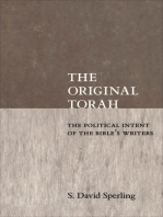 The Original Torah: The Political Intent of the Bible's Writers